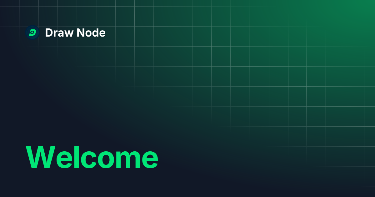 Welcome | Draw Node